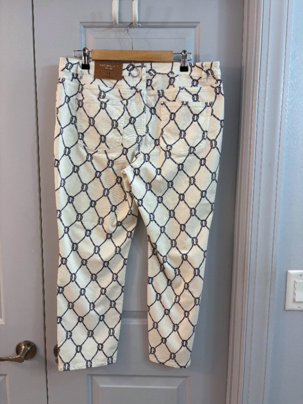 Coldwater Creek Rope Pattern Pants - Picture 2 of 3